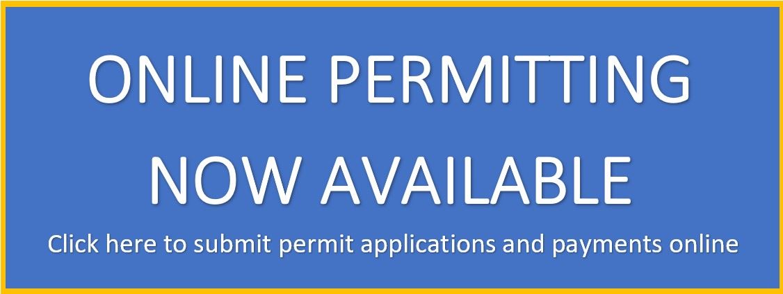 ONLINE PERMITTING BANNER