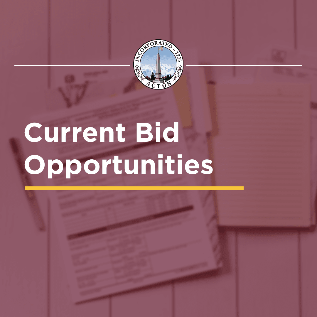 Current Bid Opportunities